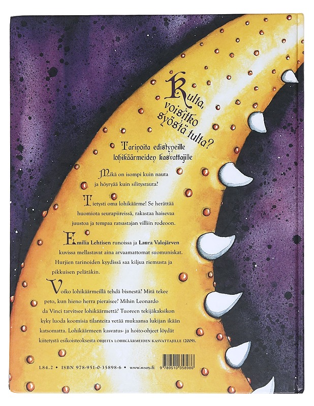 Kulta, voisitko syöstä tulta? : tarinoita edistyneille lohikäärmeiden kasvattajille - Lehtinen, Emilia - Lastenkirjat - 10105514059 - 1