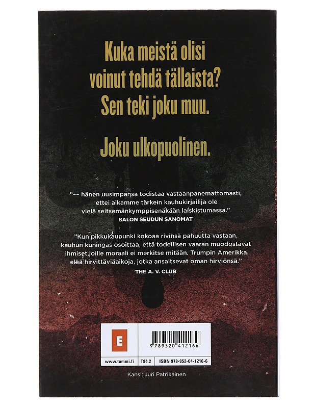 Ulkopuolinen - King, Stephen - Jännitys ja dekkarit - 10105514065 - 1