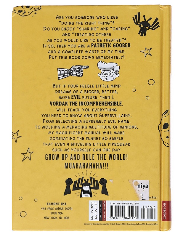 Vordak The Incomprehensible : How to Grow Up And Rule the World - Scott Seegert - Lastenkirjat - 10105514080 - 1