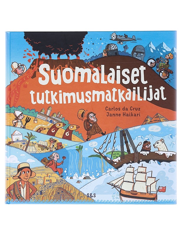 Suomalaiset tutkimusmatkailijat - Cruz, Carlos da - Lastenkirjat - 10105514085 - 0