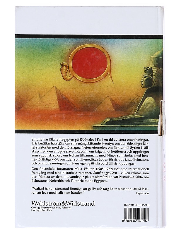 SINUHE EGYPTIERN - WALTARI, MIKA - Romaanit ja novellit - 10105514105 - 1