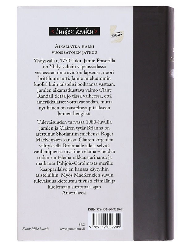 Luiden kaiku - Gabaldon, Diana - Romaanit ja novellit - 10105514112 - 1