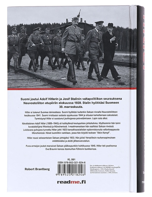 Hitler : koko tarina - Robert Brantberg - Elämäkerrat ja muistelmat - 10105514113 - 1