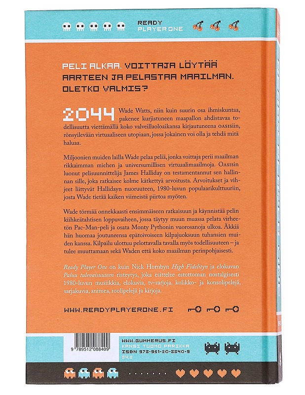 Ready player one : romaani - Cline, Ernest - Fantasia- ja scifi - 10105514119 - 1