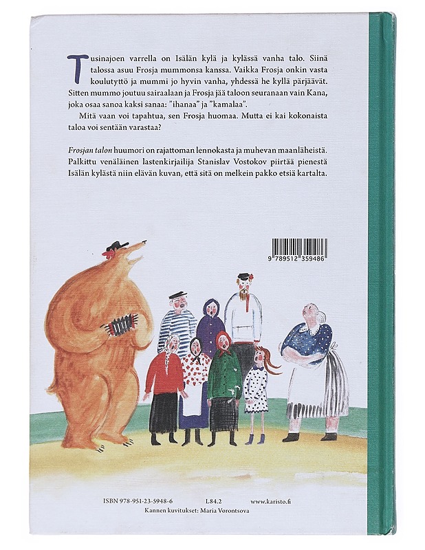 Frosjan talo - Vostokov, Stanislav - Lastenkirjat - 10105514123 - 1