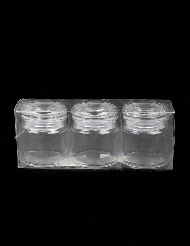 Lasipurkki, 3 kpl - Säilytysastiat - 10105514125 - 0