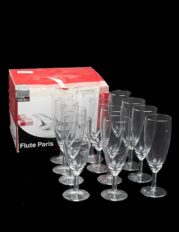 ROYAL LEERDAM Flute Paris kuohuviinilasit, 12 kpl - Lasit - 10105514137 - 0