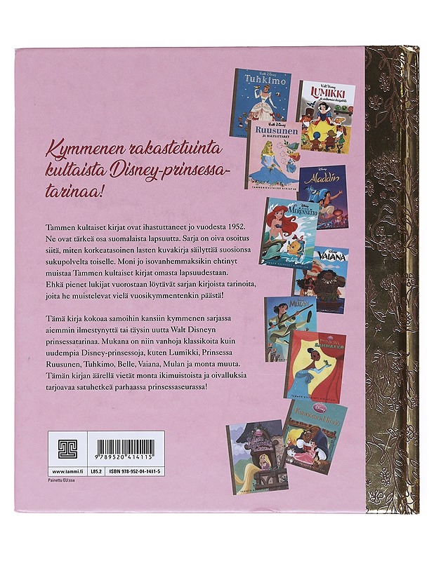 Disneyn kultainen prinsessakirja - Watson, Jane Werner - Lastenkirjat - 10105514147 - 1
