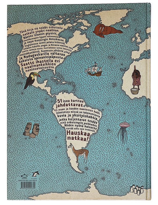 Suuri karttakirja - Mizieli?ska, Aleksandra - Lastenkirjat - 10105514175 - 1