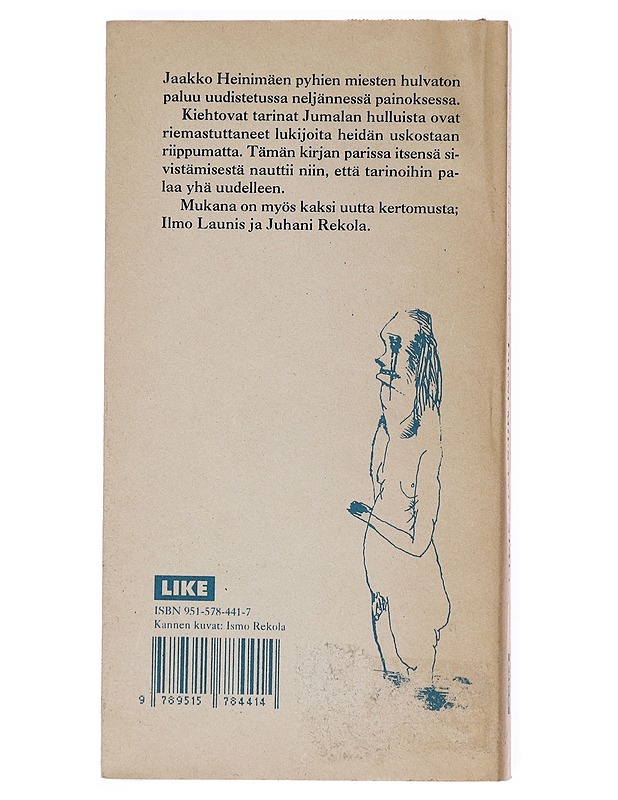 PIENI MIES JALUSTALLA - JAAKKO HEINIMÄKI - Romaanit ja novellit - 10105514215 - 1