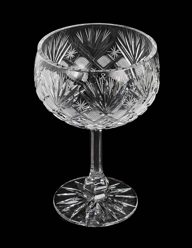 Jalallinen kristallimalja - Tarjoiluastiat - 10105514226 - 0