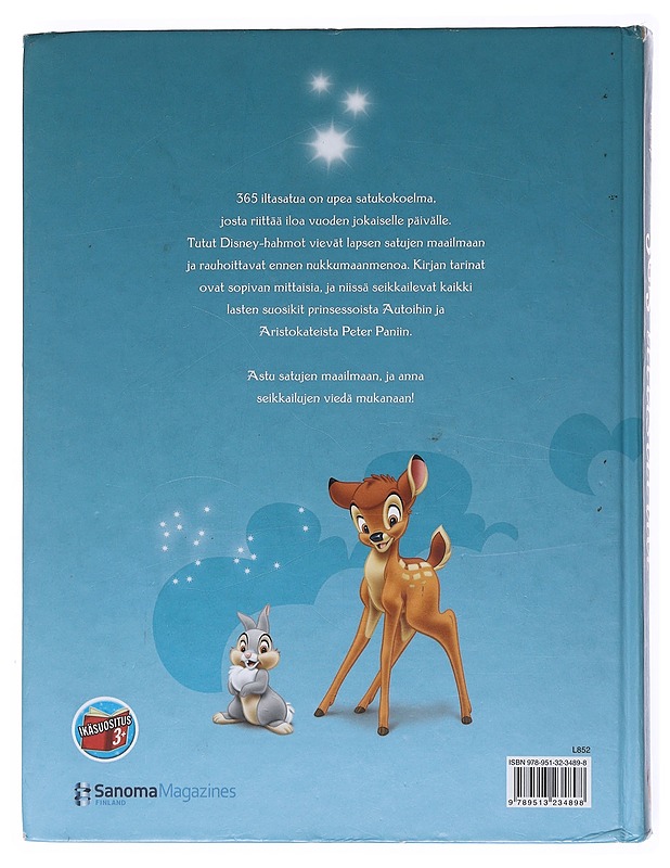 365 iltasatua - Valkama, Anu - Lastenkirjat - 10105514233 - 1