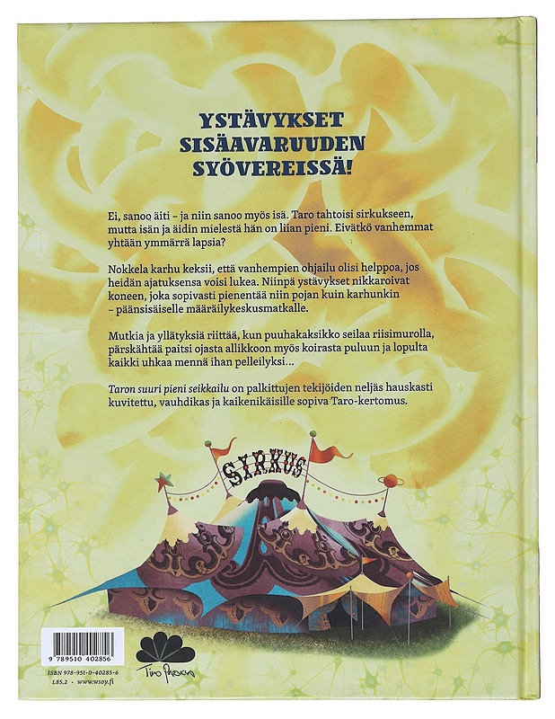 Taron suuri pieni seikkailu - Parvela, Timo - Lastenkirjat - 10105514238 - 1