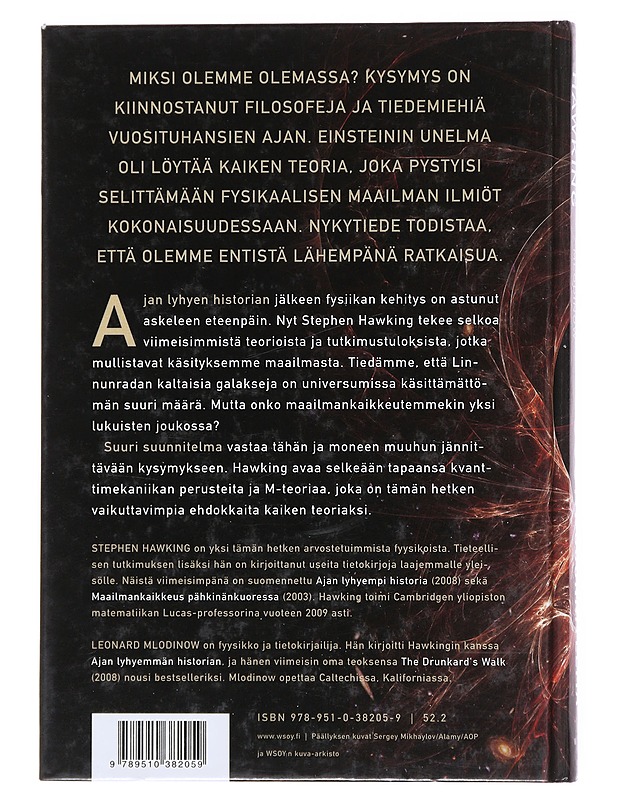 Suuri suunnitelma - Hawking, Stephen W. - Tietokirjat ja oppaat - 10105514292 - 1