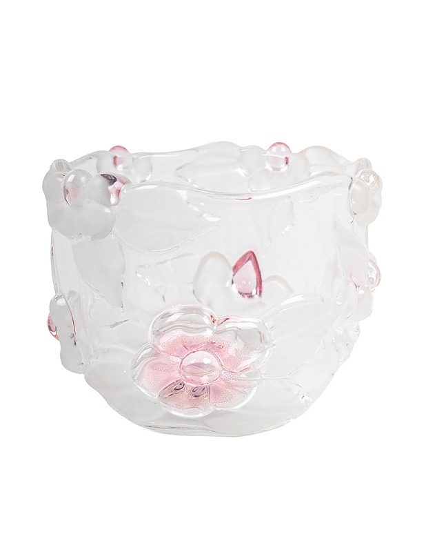 Kukkakuvioinen lasikuppi - Tarjoiluastiat - 10105514303 - 1