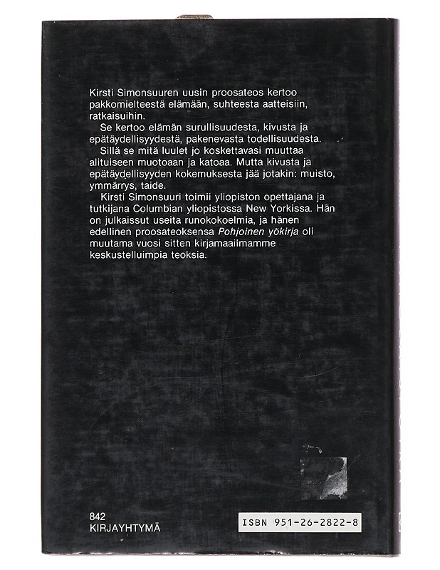 Paholaispoika - Kirsti Simonsuuri - Romaanit ja novellit - 10105514324 - 1