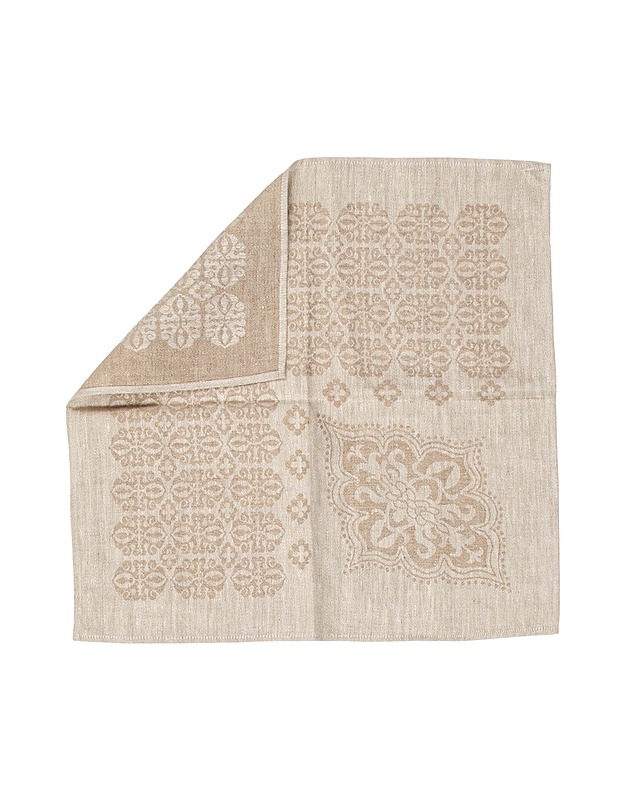 Pieni pellavaliina, 50x49 cm - Pöytäliinat - 10105514352 - 0