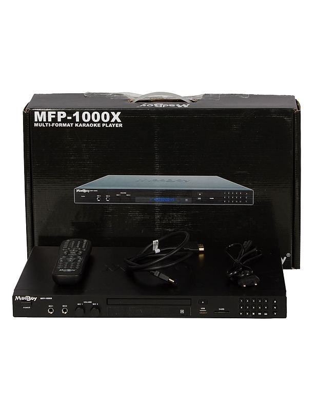 MADBOY Multi-Format karaoke player - Muu elektroniikka - 10105514359 - 0