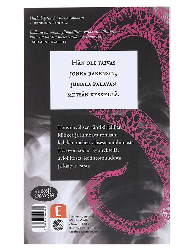 Bolla - Pajtim Statovci - Romaanit ja novellit - 10105514368 - 1