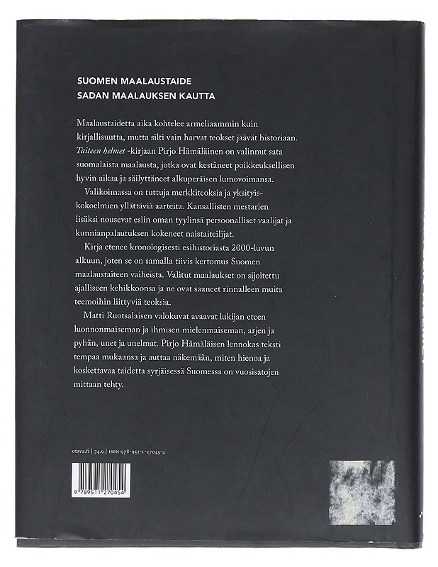 Taiteen helmet : sata suomalaista maalausta - Hämäläinen, Pirjo - Historiakirjat - 10105514371 - 1