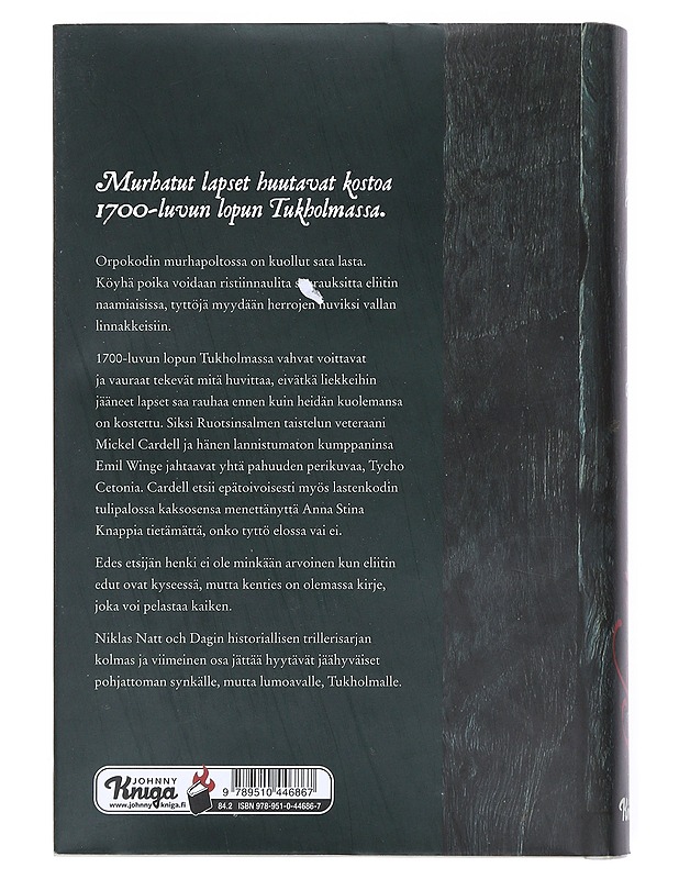 1795 : petojen naamiaiset - Natt och Dag, Niklas - Jännitys ja dekkarit - 10105514372 - 1