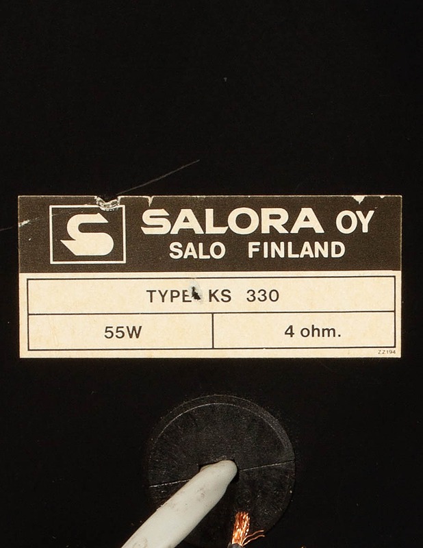 SALORA KS-330 -3-tiekaiutinpari  - Audio - 10105514390 - 3