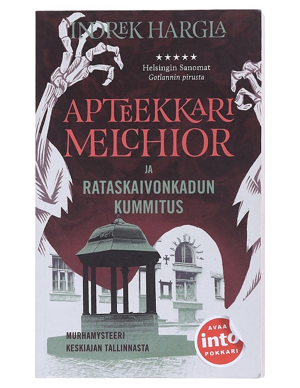 Apteekkari Melchior ja Rataskaivonkadun kummitus - Hargla, Indrek - Jännitys ja dekkarit - 10105514396 - 0