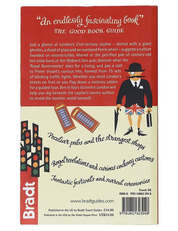 Eccentric London - Ben Le Vay - Tietokirjat ja oppaat - 10105514416 - 1