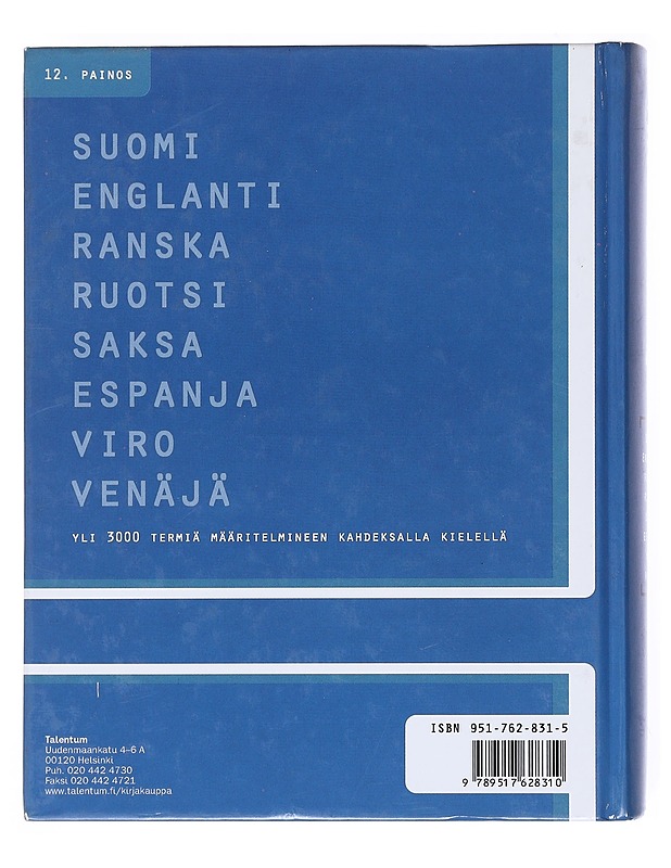 Atk-sanakirja : Tietotekniikan liitto - Sanastotoimikunta - Tietokirjat ja oppaat - 10105514430 - 1