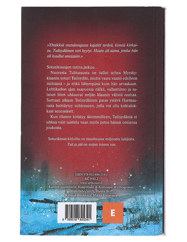 Tuli ja jää - Hunter, Erin - Fantasia- ja scifi - 10105514444 - 1