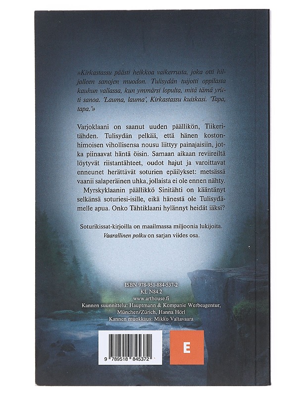 Vaarallinen polku - Hunter, Erin - Lastenkirjat - 10105514451 - 1