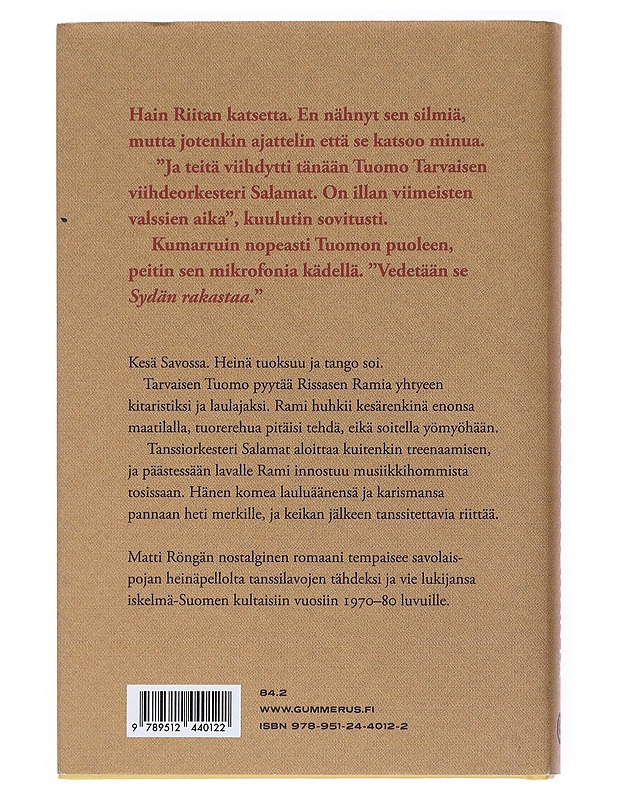 Onnen kaukoranta - Matti Rönkä - Musiikki- ja elokuvakirjat - 10105514462 - 1