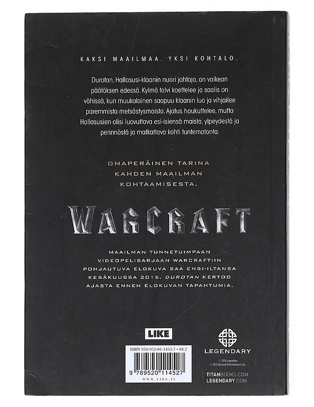 Warcraft : Durotan - Golden, Christie - Fantasia- ja scifi - 10105514467 - 1