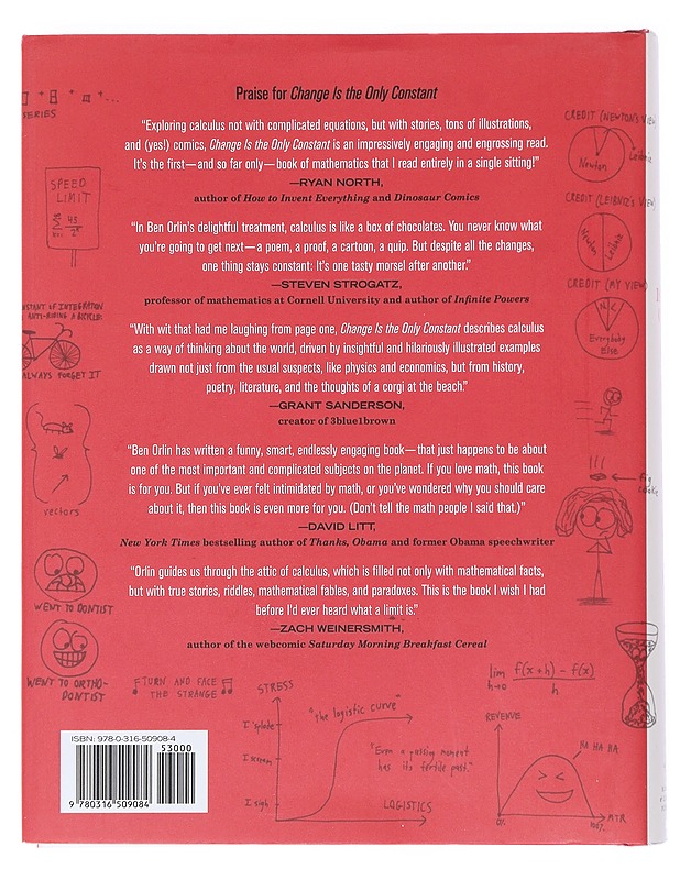 Change is the only constant : the wisdom of calculus in a madcap world - Ben Orlin - Tietokirjat ja oppaat - 10105514499 - 1