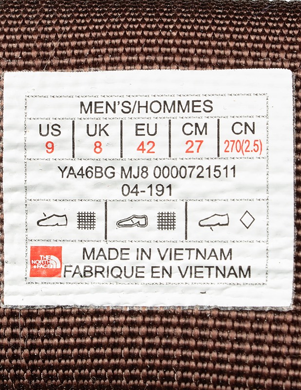 THE NORTH FACE sandaalit, 42 - Miesten kävelykengät ja sandaalit - 10105514511 - 2