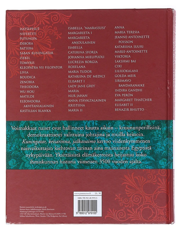 Kuningatar, keisarinna, jalkavaimo - Gold, Claudia - Elämäkerrat ja muistelmat - 10105514525 - 1