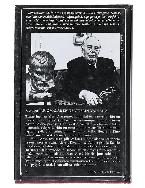 Suomalaisen teatterin vaiheita - Matti Aro - Historiakirjat - 10105514547 - 1