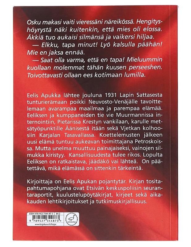 Itään ja takaisin : romaani - Miia Apukka - Romaanit ja novellit - 10105514571 - 1