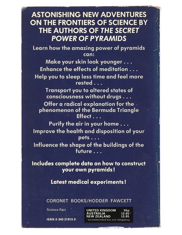 The Psychic power of pyramids - Bill Schul and Ed Pettit  - Tietokirjat ja oppaat - 10105514579 - 1