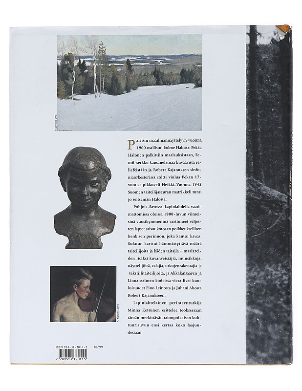 Halosen taiteilijasuku - Minna Kettunen - Elämäkerrat ja muistelmat - 10105514609 - 1