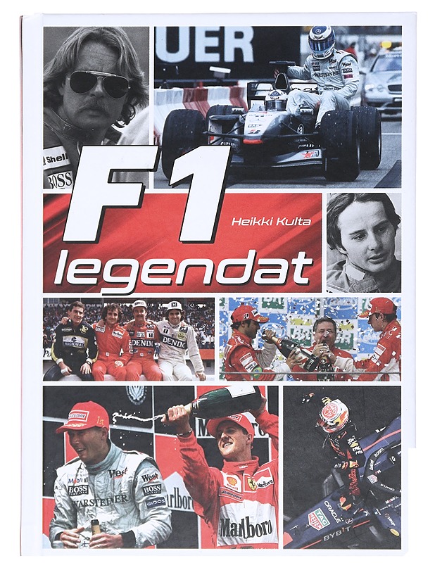 F1 legendat - Heikki Kulta - Elämäkerrat ja muistelmat - 10105514615 - 0