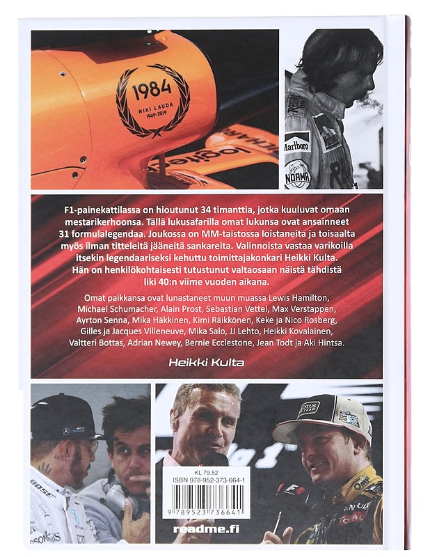 F1 legendat - Heikki Kulta - Elämäkerrat ja muistelmat - 10105514615 - 1