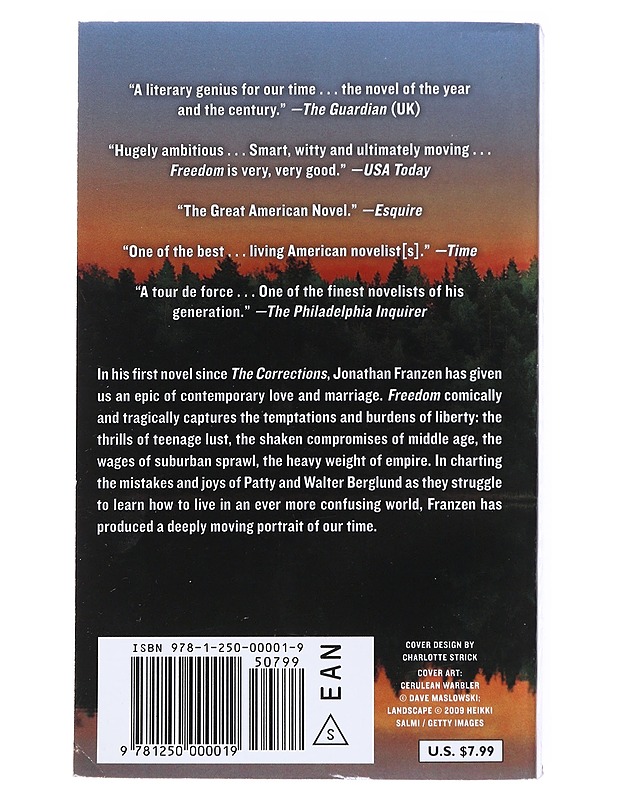 Freedom - Jonathan Franzen - Romaanit ja novellit - 10105514616 - 1