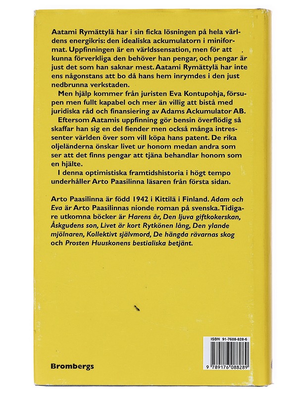 Adam och Eva - Arto Paasilinna - Romaanit ja novellit - 10105514621 - 1