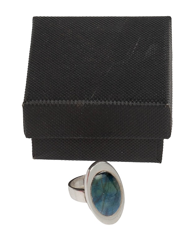 Hopeasormus spektroliittikivellä - Korut - 10105514622 - 0