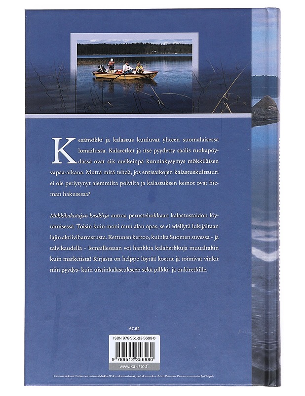 Mökkikalastajan käsikirja - Matti Kettunen - Harrastekirjat - 10105514685 - 1
