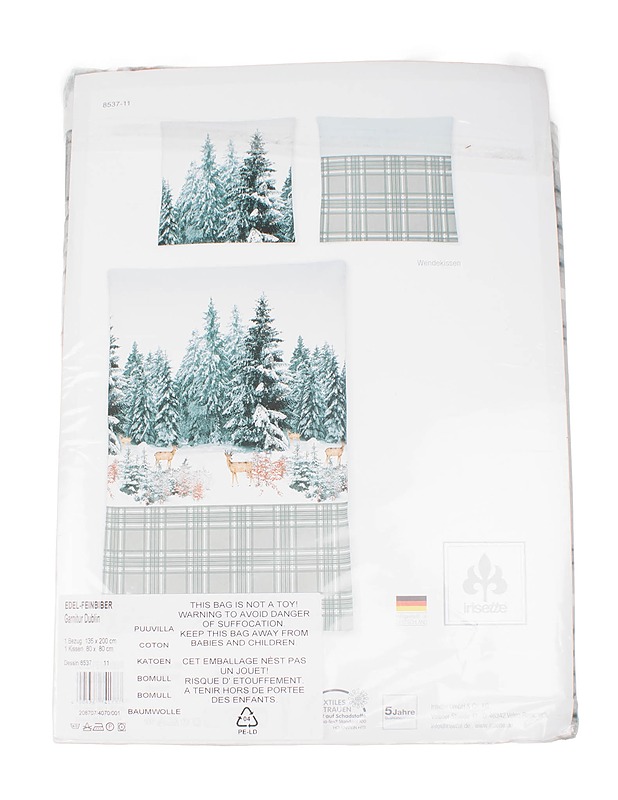 IRISETTE pussilakanasetti, 135x200 + 80x80 cm - Liinavaatteet - 10105514736 - 1