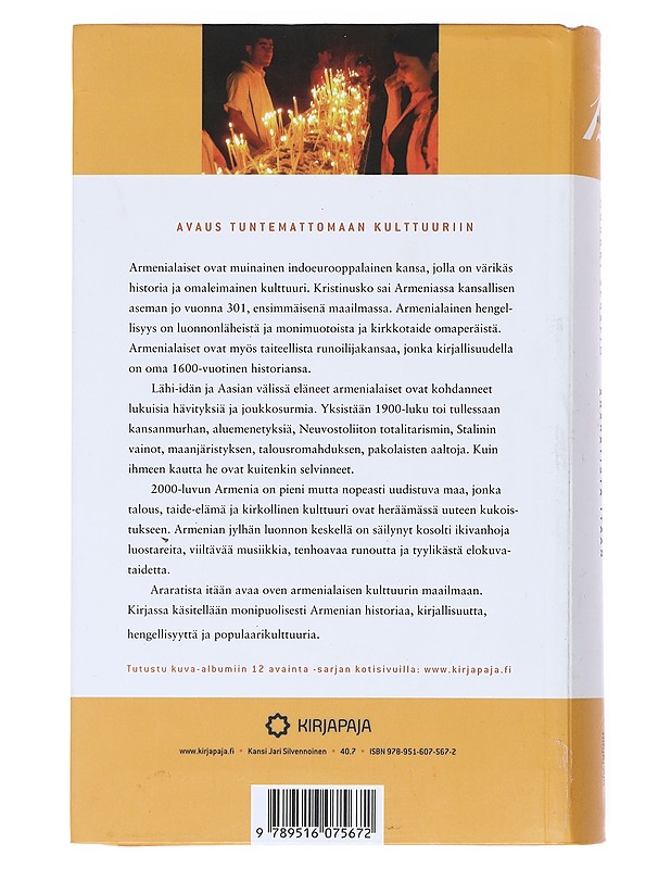 Araratista itään : 12 avainta kauneuden ja kärsimyksen Armeniaan - munkki Serafim - Historiakirjat - 10105514747 - 1