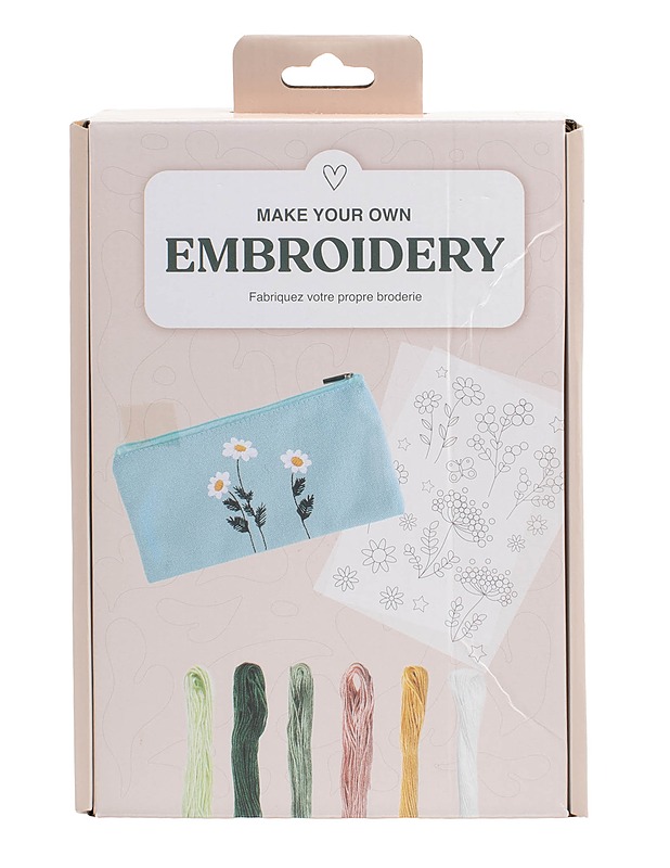 DIY EMBROIDERY kirjontasetti - Käsityö - 10105514768 - 0
