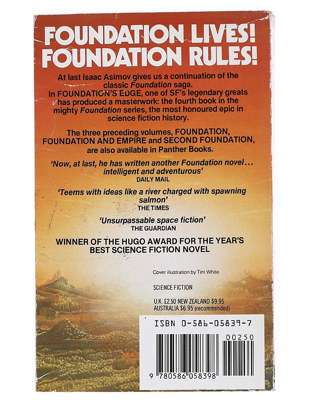 Foundation's edge - Isaac Asimov - Romaanit ja novellit - 10105514772 - 1